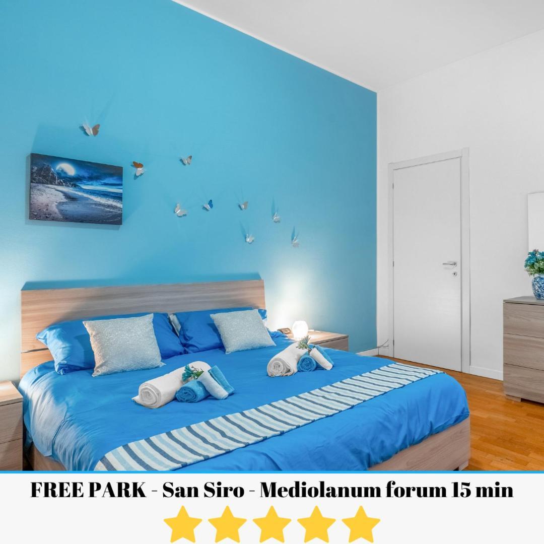 Free Park- San Siro - Mediolanum Forum 15 Min Exteriér fotografie